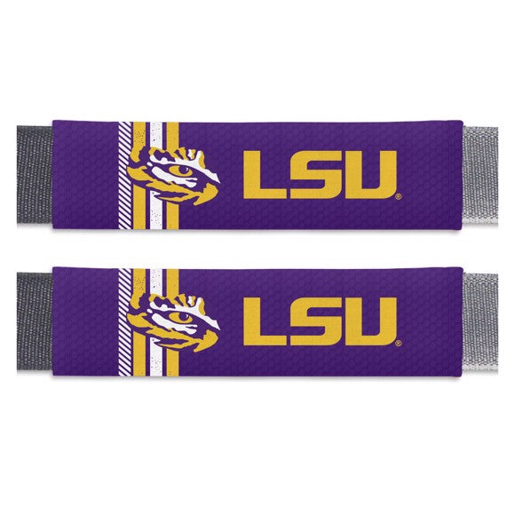 LSU Tigers Seat Belt Pads Team Color