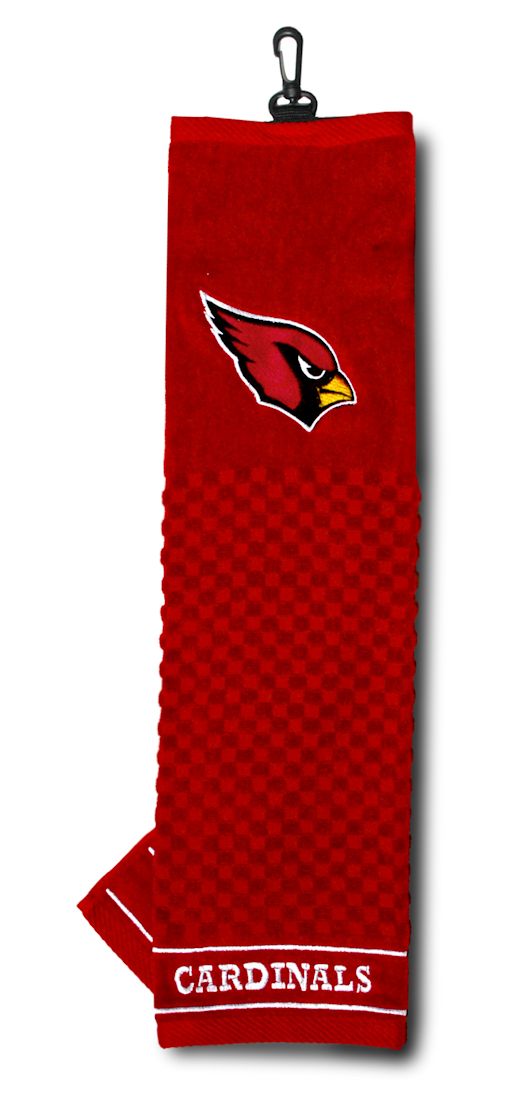 Arizona Cardinals Golf Towel 16x22 Embroidered - Special Order