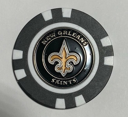 New Orleans Saints Golf Chip with Marker