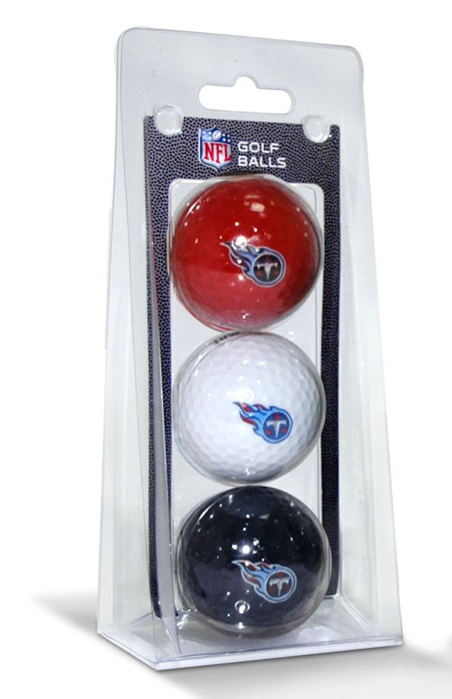 Tennessee Titans 3 Pack of Golf Balls - Special Order