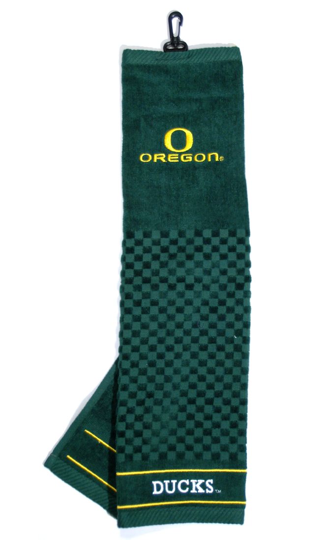 Oregon Ducks Golf Towel 16x22 Embroidered  - Special Order