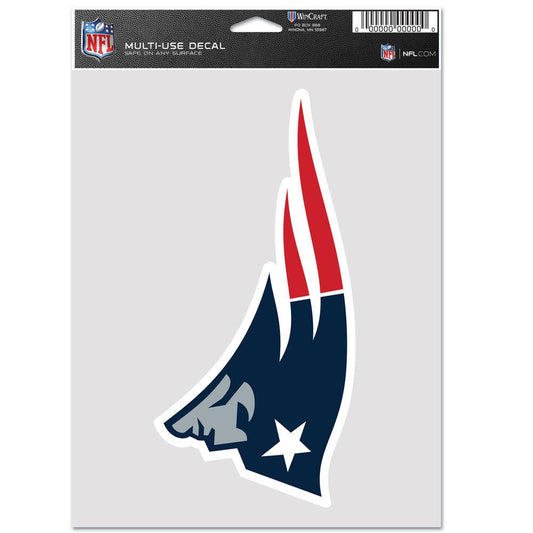 New England Patriots Decal Multi Use Fan Single