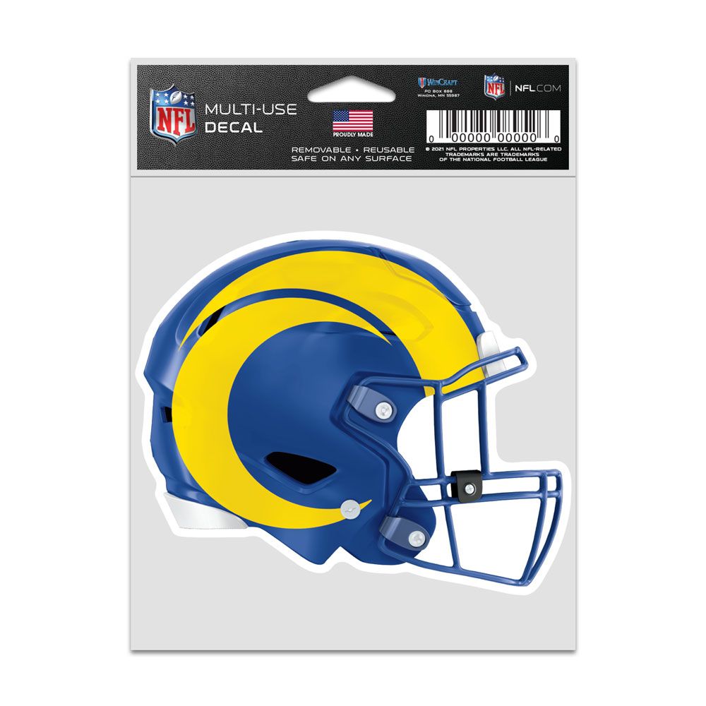 Los Angeles Rams Decal 3.75x5 Helmet Fan – Radical Retro & Rags