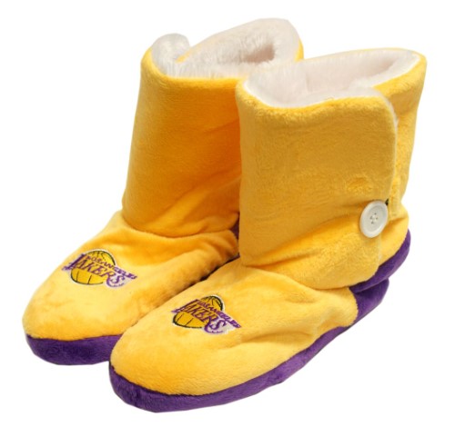 Los Angeles Lakers Slipper - Women Boot - (1 Pair) - S