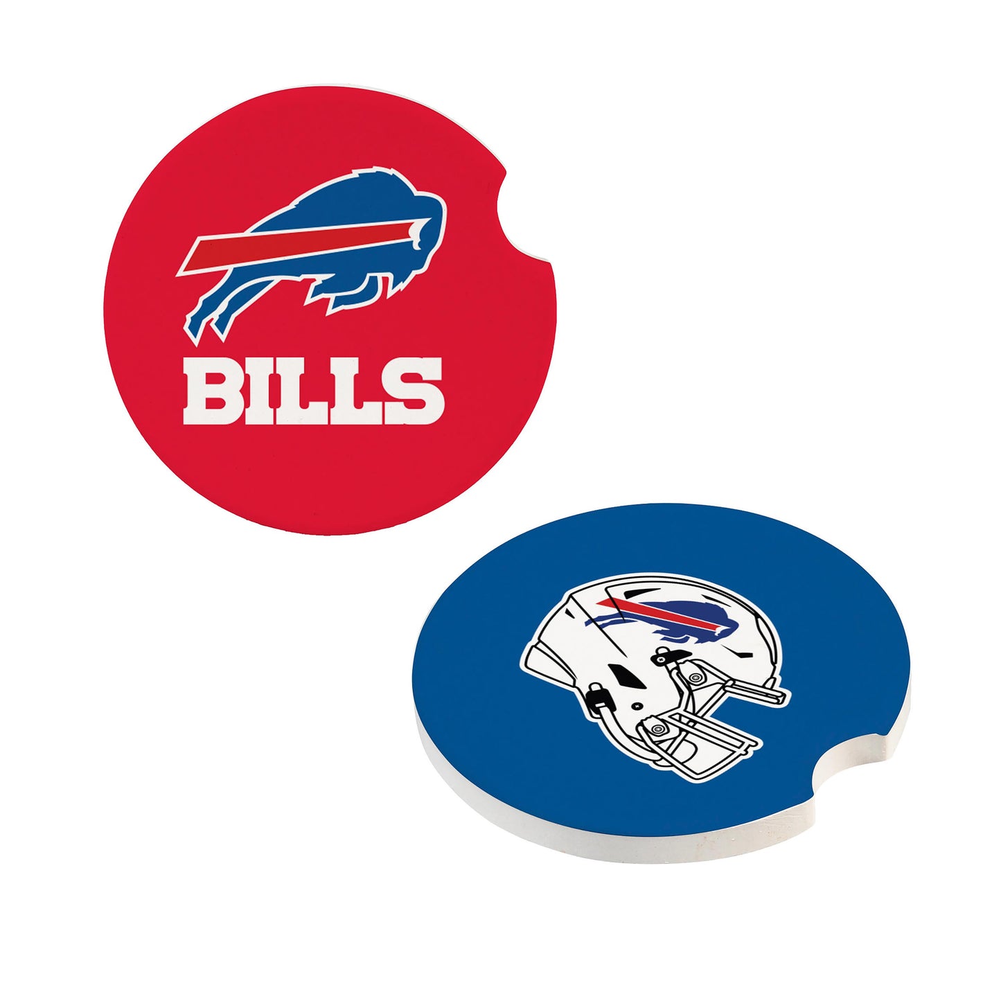 Buffalo Bills Car Coaster Set 2 Pack Periodic Restock