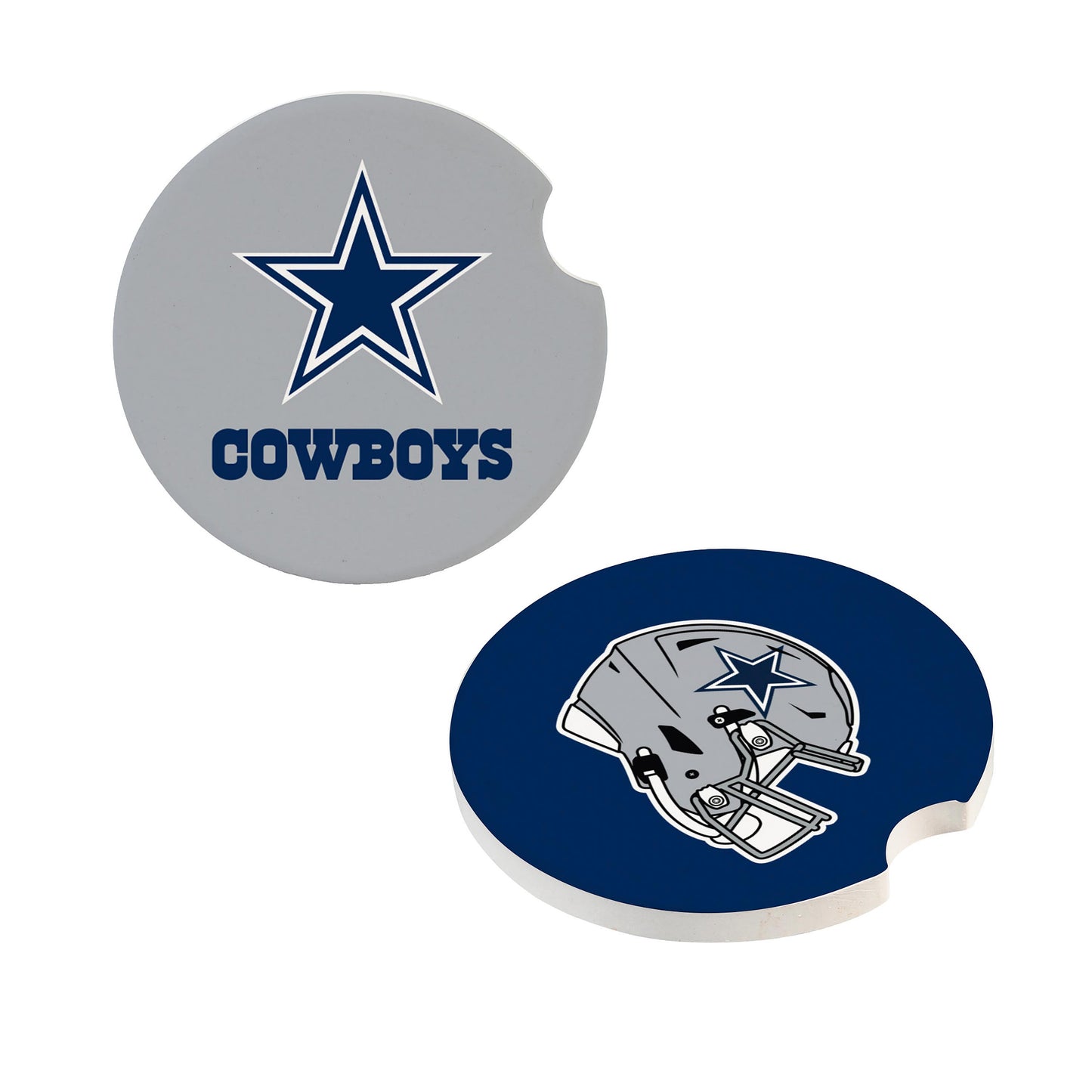 Dallas Cowboys Car Coaster Set 2 Pack Periodic Restock