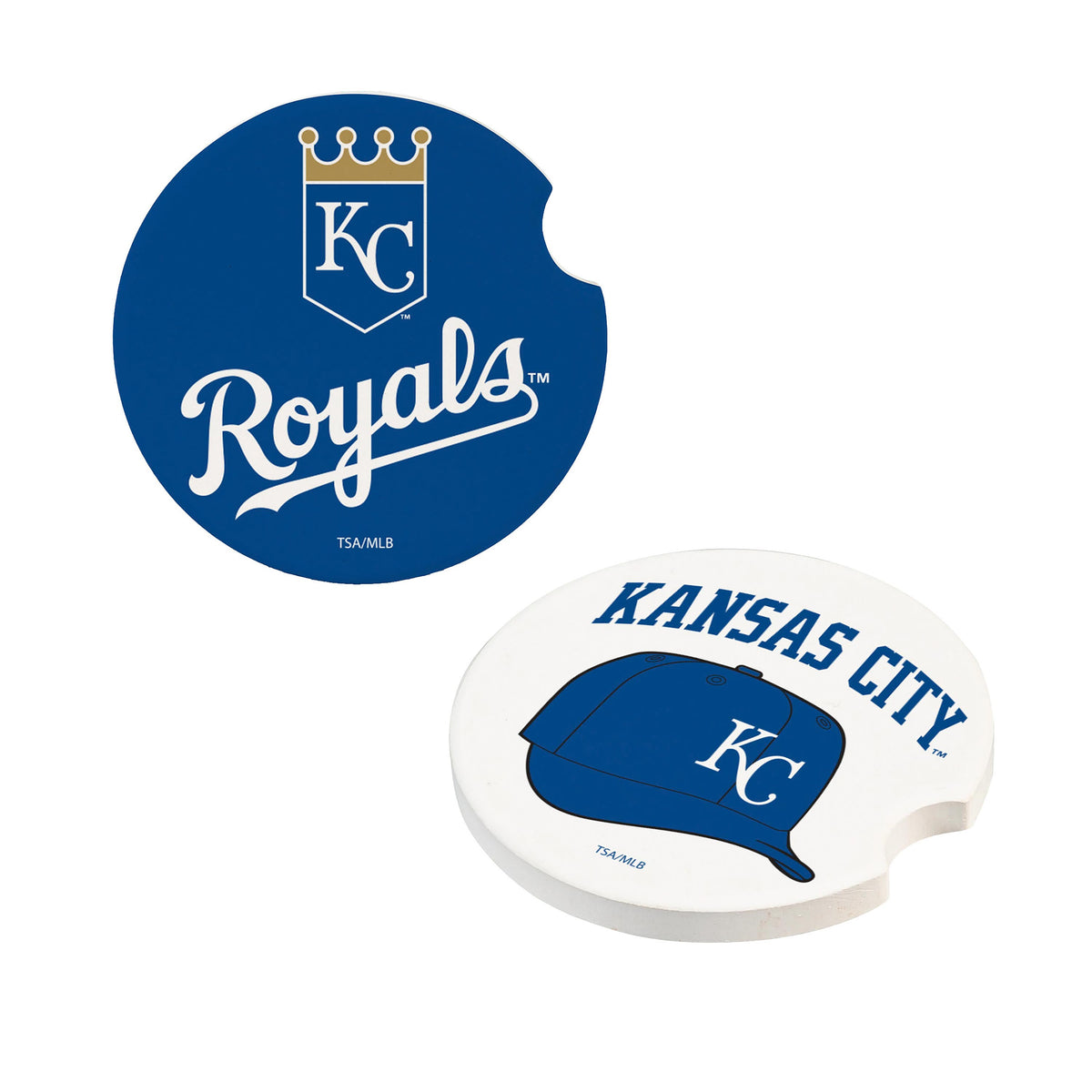 Kansas City Royals Car Coaster Set 2 Pack Periodic Restock