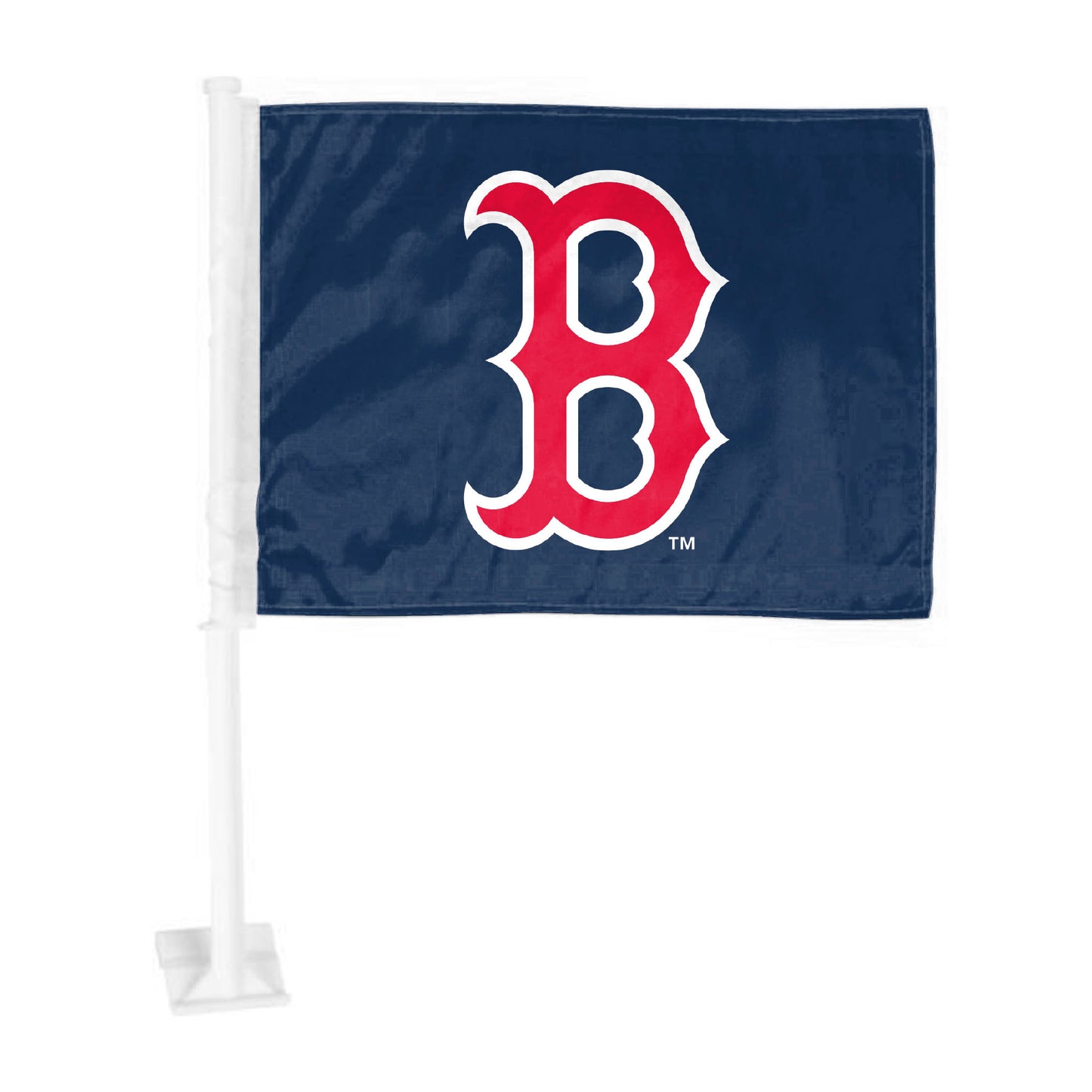 Boston Red Sox Flag Car Primary Logo