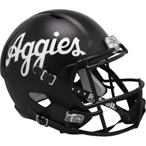 Texas A&M Aggies Helmet Riddell Replica Full Size Speed Style Script - Special Order