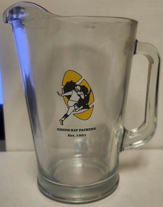 Green Bay Packers Pitcher 60oz Glass Vintage 1921 Design CO