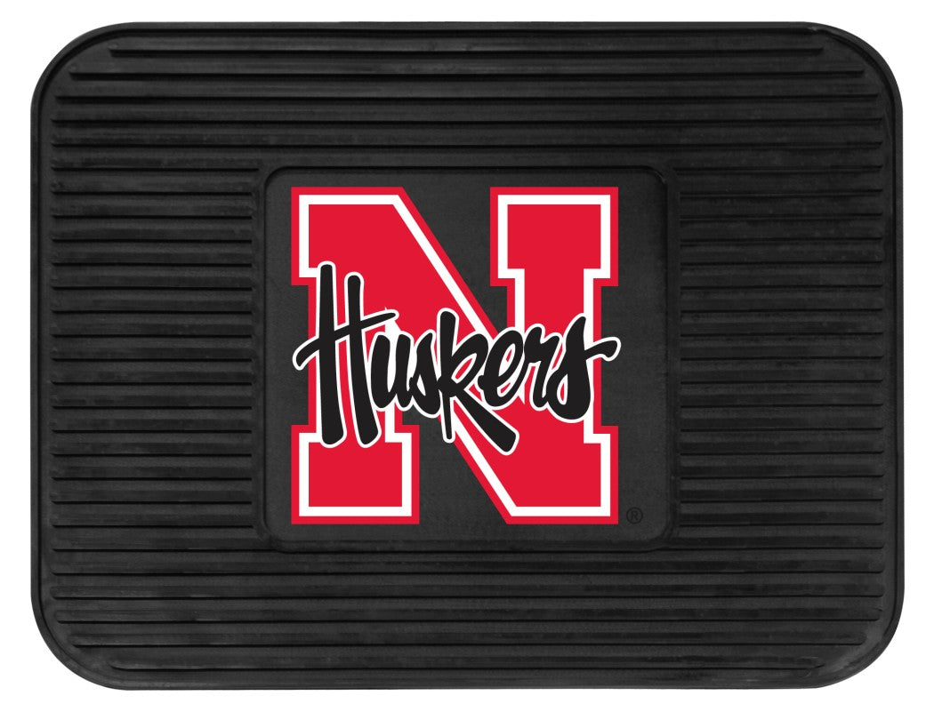 Nebraska Cornhuskers  Car Mat Heavy Duty Vinyl Rear Seat