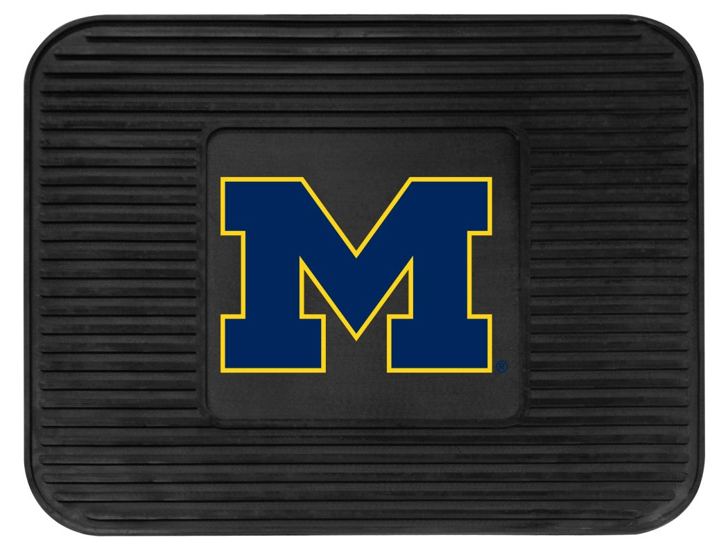 Michigan Wolverines Car Mat Heavy Duty Vinyl Rear Seat