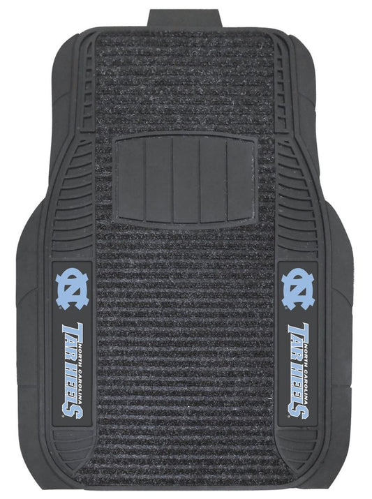 North Carolina Tar Heels Car Mats Deluxe Set