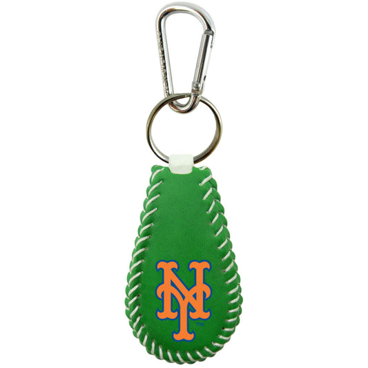 New York Mets Keychain Baseball St. Patrick's Day CO