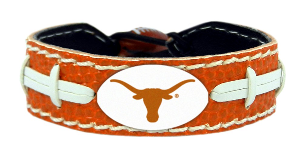 Texas Longhorns Bracelet Team Color Football CO