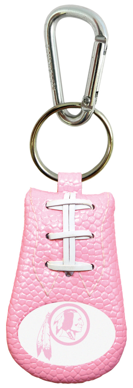 Washington Redskins Keychain Pink Football CO