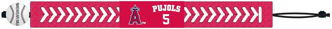 Los Angeles Angels Bracelet Team Color Baseball Albert Pujols CO