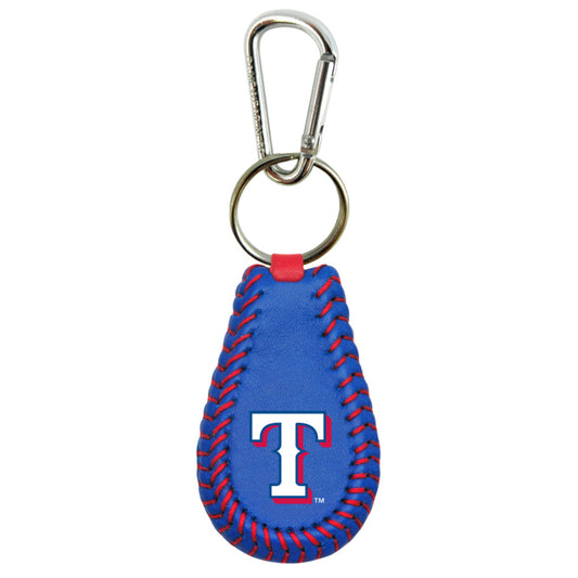 Texas Rangers Keychain Team Color Baseball CO