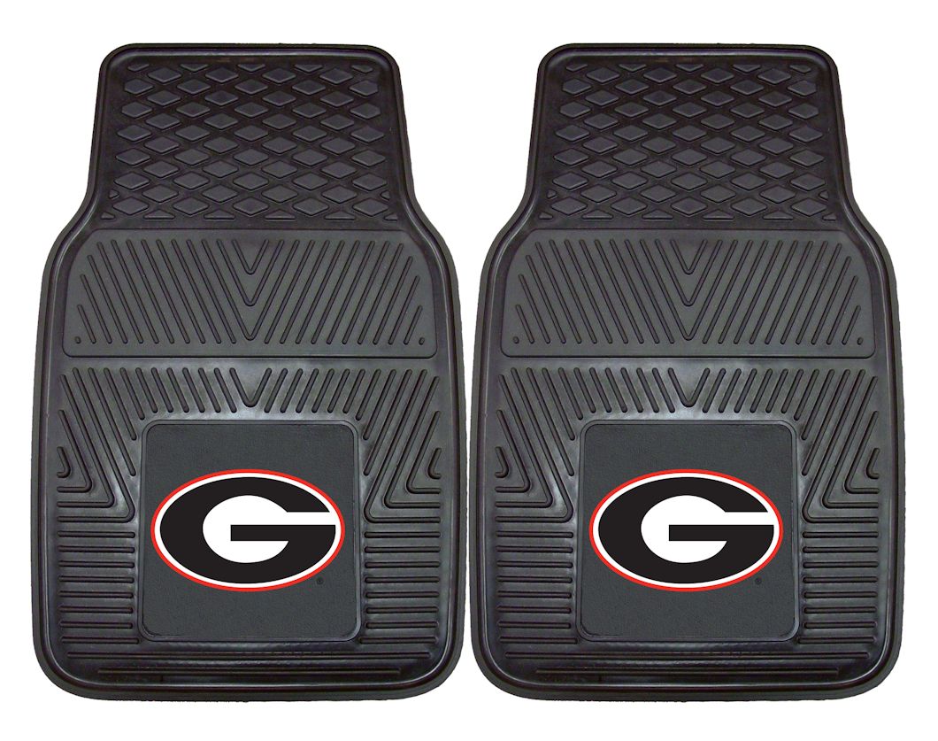 Georgia Bulldogs Heavy Duty 2-Piece Vinyl Car Mats - Special Order