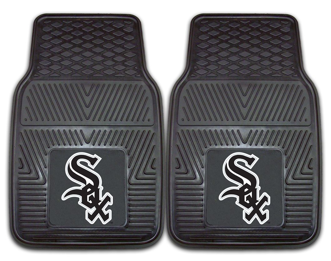 Chicago White Sox Heavy Duty 2-Piece Vinyl Car Mats