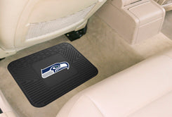 Seattle Seahawks Car Mat Heavy Duty Vinyl Rear Seat - Special Order