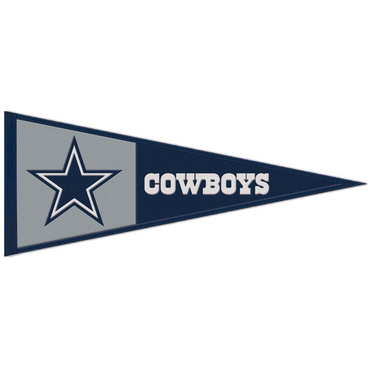 Dallas Cowboys Pennant Wool 13x32