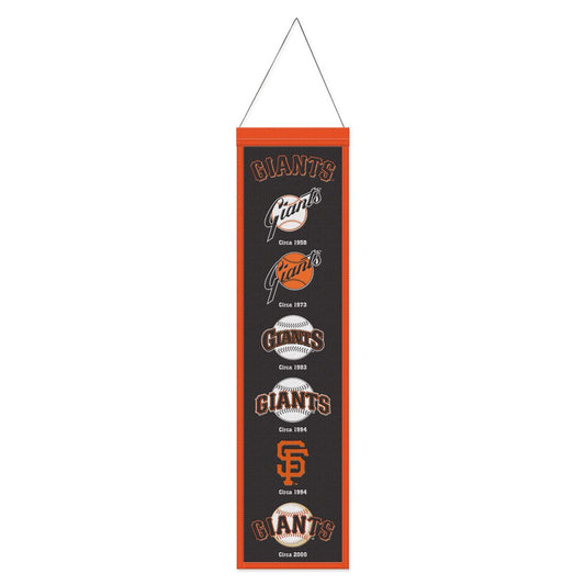 San Francisco Giants Banner Wool 8x32 Heritage Evolution Design - Special Order
