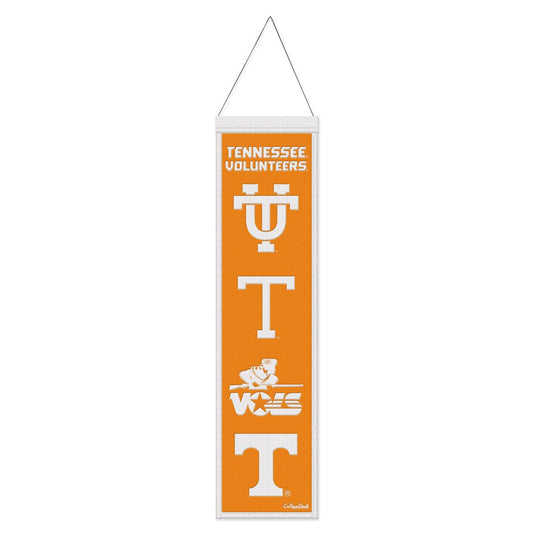 Tennessee Volunteers Banner Wool 8x32 Heritage Evolution Design - Special Order