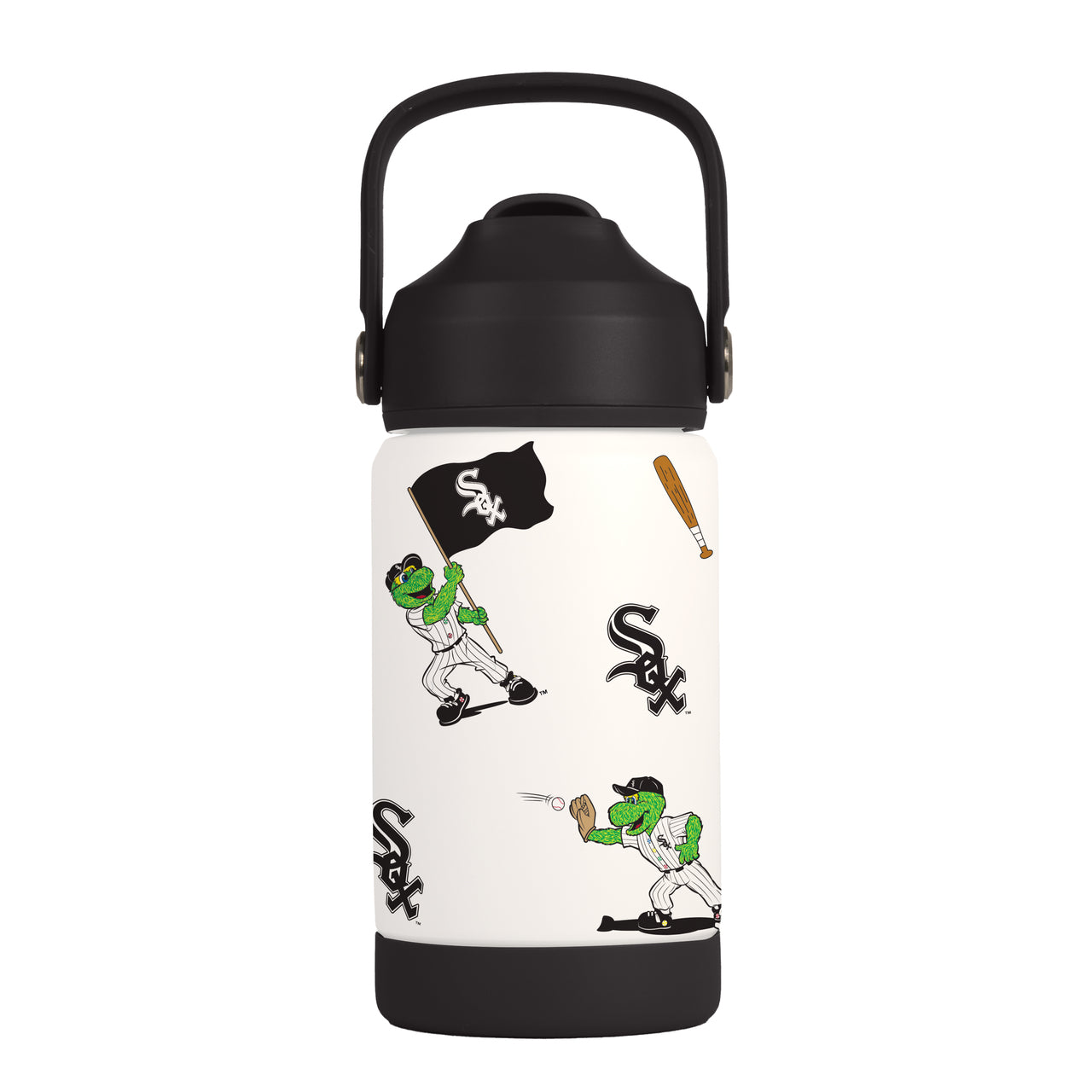 Chicago White Sox Kids Bottle 12oz Stainless Steel Mascot