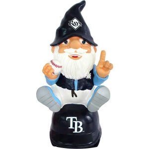 Tampa Bay Rays Garden Gnome - Sitting On Logo