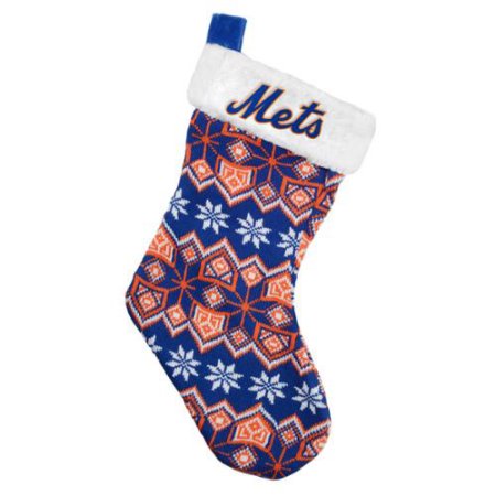New York Mets Knit Holiday Stocking - 2015