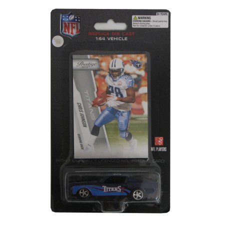 Tennessee Titans Chris Johnson 1:64 Mustang with Trading Card