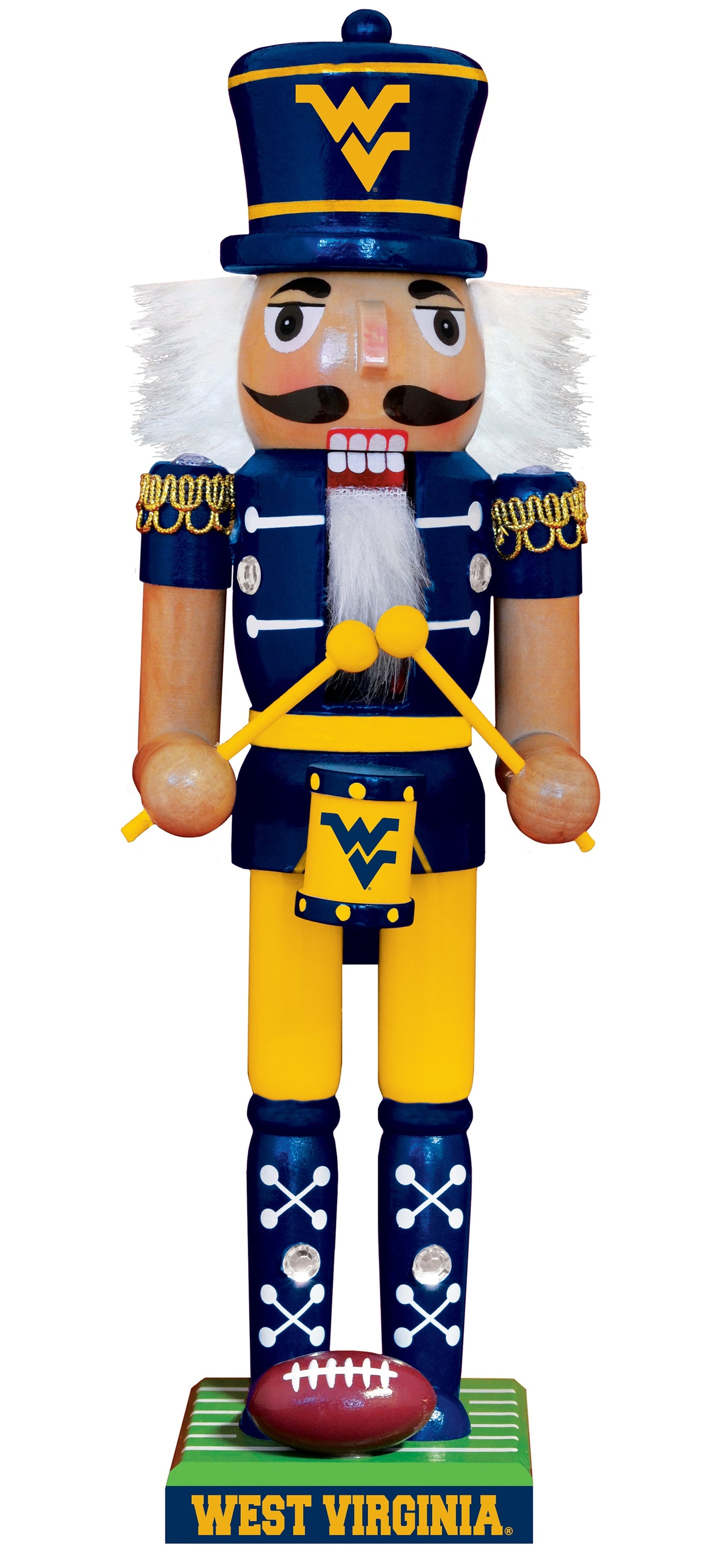 West Virginia Mountaineers Nutcracker Periodic Restock