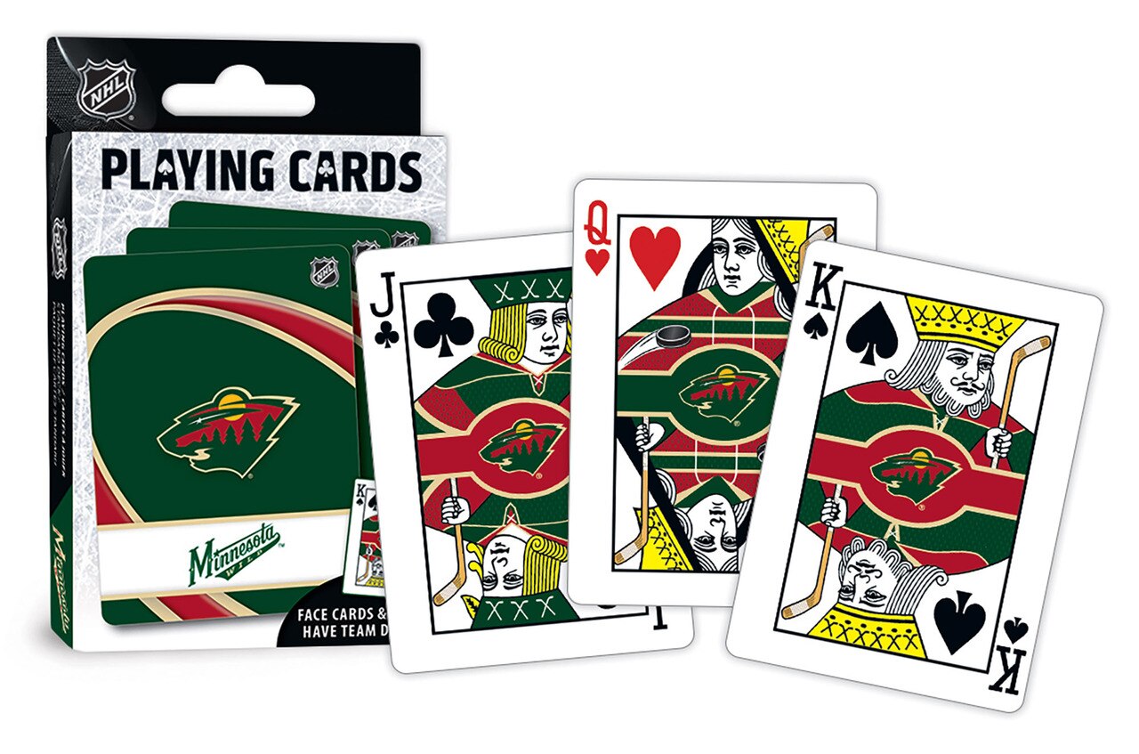 Minnesota Wild Playing Cards Logo