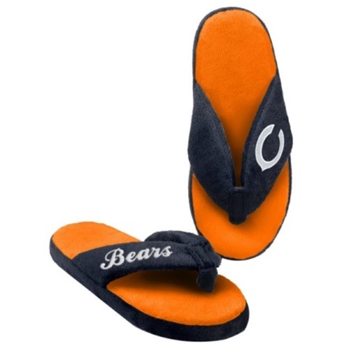Chicago Bears Slipper - Women Thong Flip Flop - (1 Pair) - L