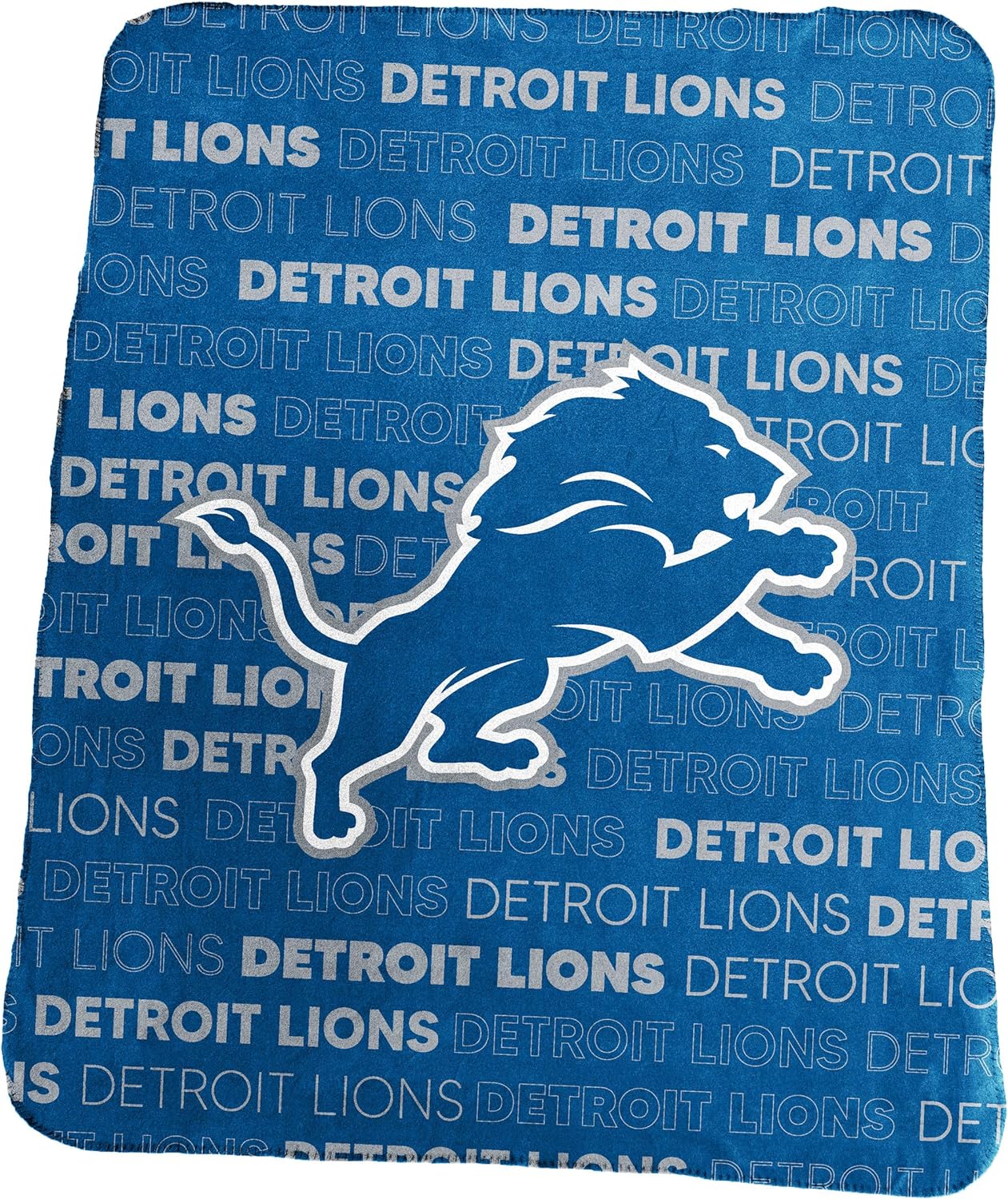 Detroit Lions Blanket 50x60 Fleece Classic