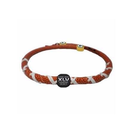 Green Bay Packers Necklace Spiral Football SB XLV Champs CO