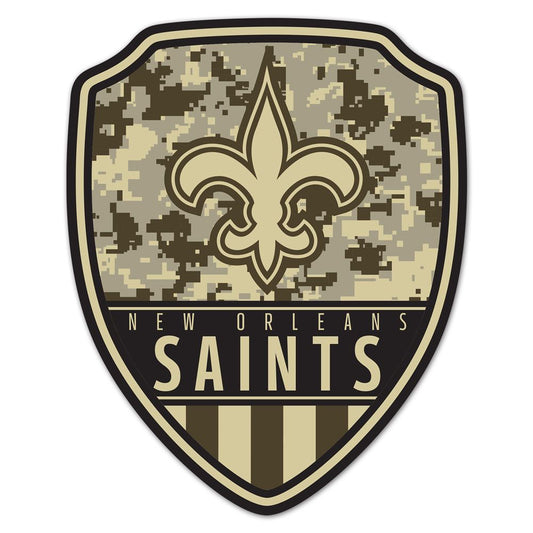 New Orleans Saints Sign Wood 11x14 Shield Shape