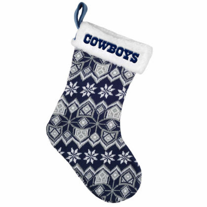 Dallas Cowboys Knit Holiday Stocking - 2015