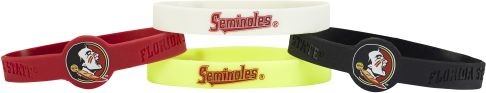 Florida State Seminoles Bracelets 4 Pack Silicone - Special Order