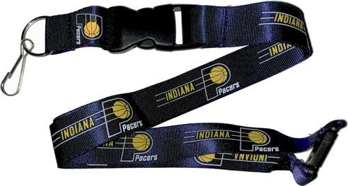 Indiana Pacers Lanyard Navy - Special Order