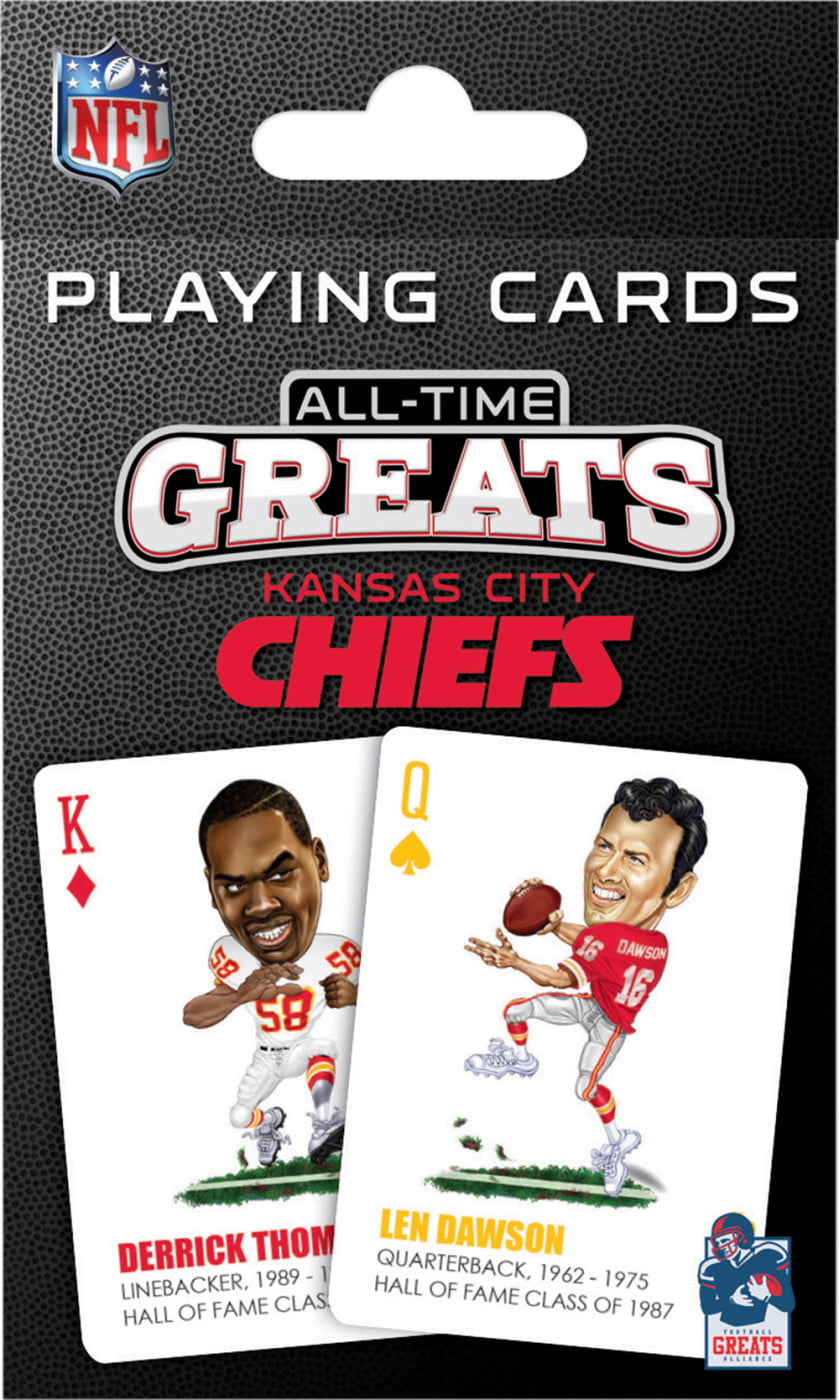 Kansas City Chiefs Playing Cards All-Time Greats
