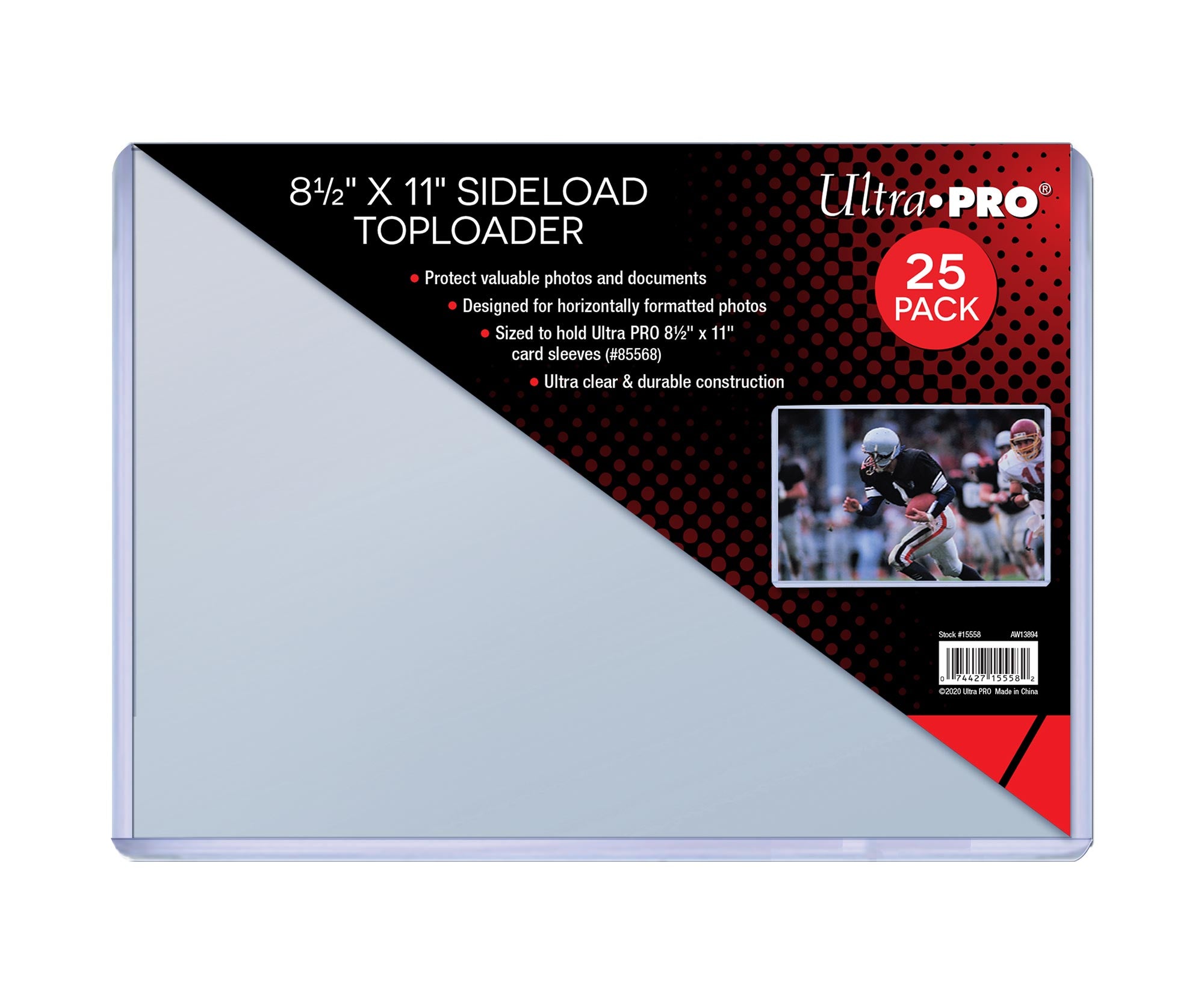 Toploader - 8-1/2x11 Side Load (25 per pack) – Radical Retro & Rags