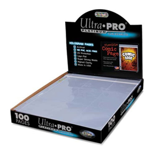 Comic Page 7-1/4 X 10-1/2 with 3-Hole Spine (100 per box)
