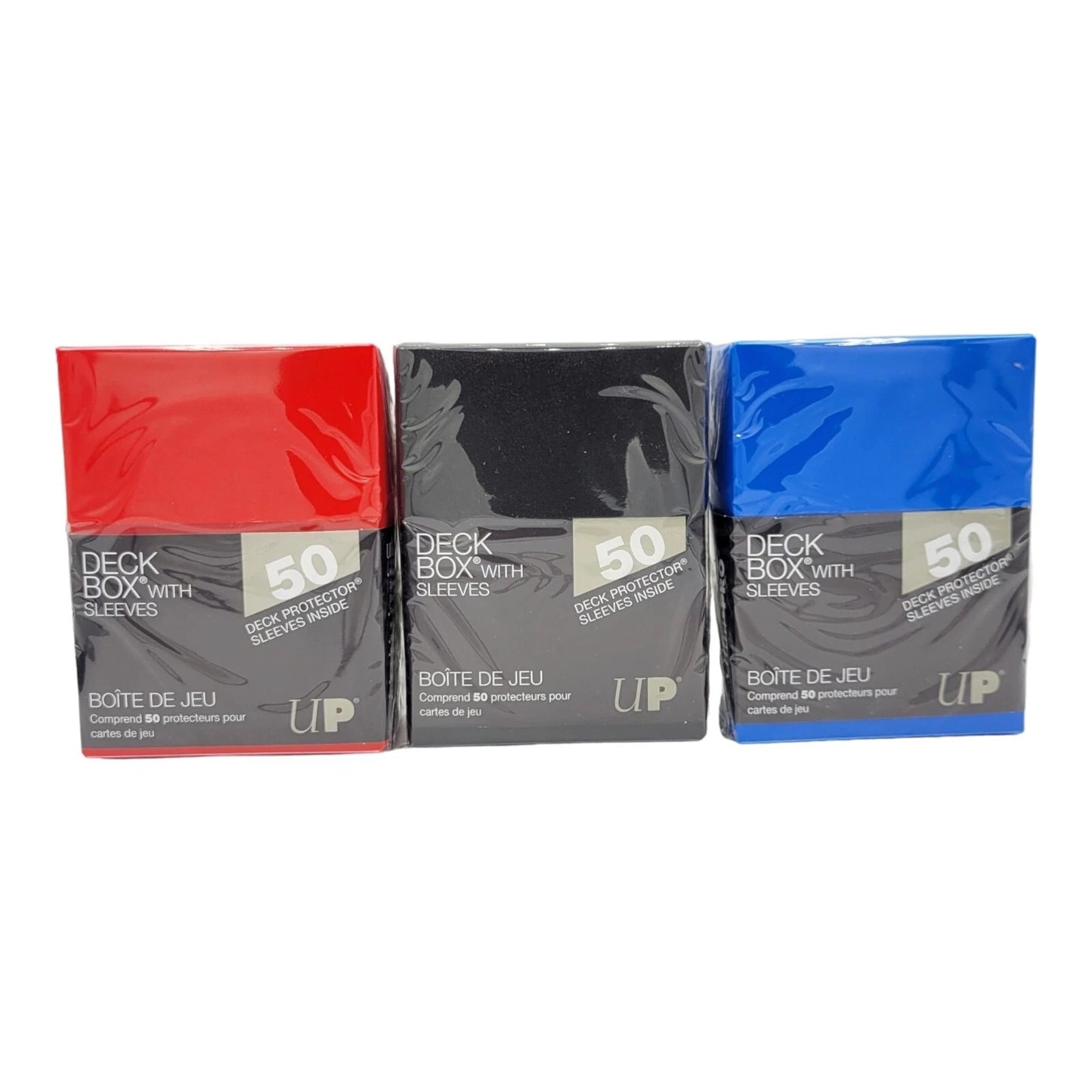 Deck Box 3 Color Assortment with 50 Ct Sleeves