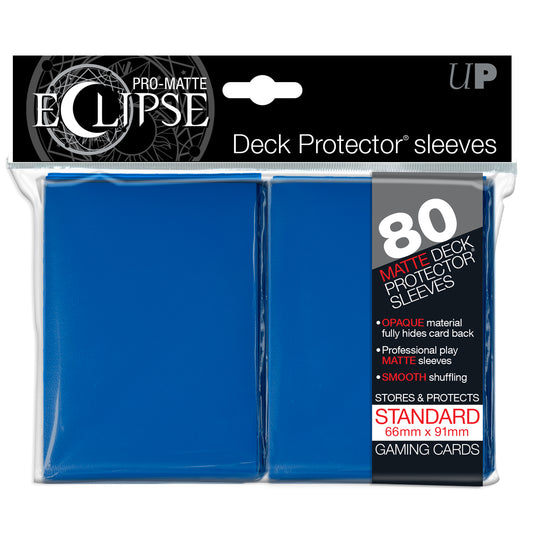 Deck Protectors - Pro Matte - Eclipse Blue - Pack of 80