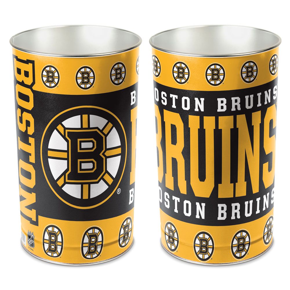 Boston Bruins Wastebasket 15 Inch