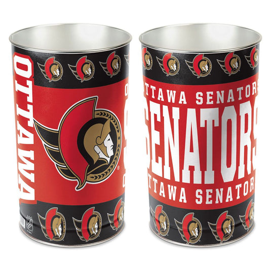 Ottawa Senators Wastebasket 15 Inch - Special Order