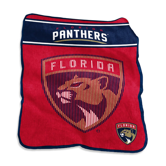 Florida Panthers Blanket 60x80 Raschel Throw