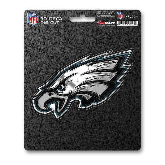Philadelphia Eagles Decal 5x8 Die Cut 3D Logo Design